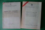 PEN/6 MANUALE PER L´ISTRUZIONE TECNICO-PROFESSIONALE DEL CARABINIERE Vallecchi 1953-60 - Italien