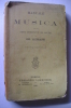 PEN/21 Gio Alibrandi MANUALE DI MUSICA Loescher 1891 - Cinéma Et Musique