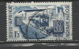 SOUTH AFRICA 1960 - RAILWAYS CENTENARY - USED OBLITERE GESTEMPELT USADO - Usados