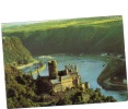 ZS23214 The Rhine Katz Castle And The Loreley Used Perfect Shape Back Scan Available At Request - Rheine