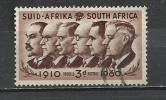 SOUTH AFRICA 1960 - 50 YEARS OF UNION - USED OBLITERE GESTEMPELT - Oblitérés