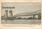 Le Pont Aprés La Crue Du 17 Octobre 1907 Cliché Pris Le Même Jour De La Rive Droite - Andrézieux-Bouthéon