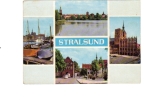 ZS23306 Stralsund Boats Bateaux Tramway Multiviews Used Perfect Shape Back Scan Available At Request - Stralsund