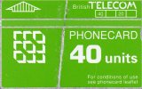 TELECARTE TELECOM BRITISN TELECOM 40 - BT Allgemeine