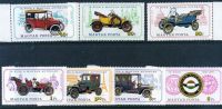 HONGRIE - N° 2425 À 2431 ** - VIEILLES AUTOMOBILES - SUP - Unused Stamps