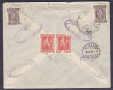 Greece BANQUE POPULAIRE Athénes Registered Recommandée Einschreiben 1926 Cover To ST. GALLEN Switzerland (2 Scans) - Covers & Documents