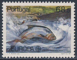 Portugal 1986 Mi 1690 YT 1667 SG 2044 ** Alosa Alosa : Allis Shad / Maifisch / Grande Alose / Elft - Europa Cept - Neufs