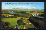 RB 837 - J. Salmon Postcard -  Menai Strait From The Anglesey Column - Wales - Anglesey