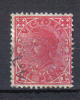 AP640 - VICTORIA , 1penny Dent 12x12 1/2  Fil Sideways. Pieghe. - Used Stamps