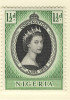 1953 QUEEN ELIZABETH CORONATION  NIGERIA - Nigeria (...-1960)