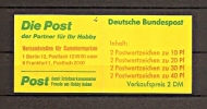 GERMANY DEUTSCHLAND ALEMANIA MARKENHEFTCHEN UNFALLVERHÜTUNG 1977 / MNH / MH 20a - Other & Unclassified