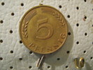 5 PFENNING 1950 J - 5 Pfennig