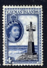 CAYMAN ISLANDS - 1953 4d LIGHTHOUSE FINE USED - Cayman (Isole)