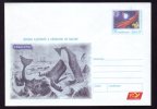 HISTORY OF WHALE HUNTING, 2004, COVER STATIONERY, ENTIER POSTALE, UNUSED, ROMANIA - Walvissen