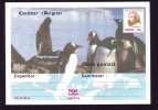 PENGUINS, CENTENARY "BELGICA", 1998, CARD STATIONERY, ENTIER POSTAL, UNUSED, ROMANIA - Penguins
