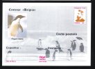 PENGUINS, CENTENARY "BELGICA", 1998, CARD STATIONERY, ENTIER POSTAL, UNUSED, ROMANIA - Pinguini