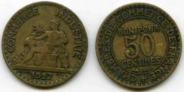 France 50 Centimes 1927 GAD 421 KM 884 - 50 Centimes