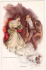 AK SIGNIERT KARTE  HARRISON FISHER THE SECRET , COUPLE , PAAR   OLD POSTCARD 1917 - Fisher, Harrison