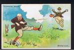 RB 838 - Tom Browne "Illustrated Sports" Reproduction Postcard - Shooting Hunting Theme - Fumetti