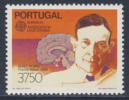 Portugal 1983 Mi 1601 YT 1580 SG 1923 ** Egas Moniz, Brain Surgeon + Nobel Prize / Neurologe, Erfinder Lobotomie - Neufs
