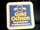 Sous Bock Bière Allemande Gold Ochsen - Alcohols