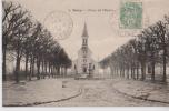 TORCY 77 PLACE DE L'EGLISE BELLE CARTE ANIMEE RARE !!! - Torcy