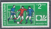 BULGARIA 1974 World Cup Football Championship - 2s Footballers FU - Gebraucht