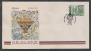 India 1990  HORSE MOUNTED DELHI POLICE Cover # 25059 Inde Indien - Polizei - Gendarmerie