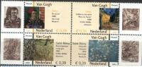 2003 Nederland  Art - Van Gogh Paintings Peintures 4v+tabs MH No Gum - Neufs
