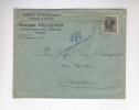 822/18 -  Enveloppe TP Léopold III ANSEGHEM 1935 - Entete Bouw Onderneming Declerck à ARDOYE - 1934-1935 Leopoldo III