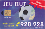 Télécarte Maroc 25U, Jeu But Football - Soccer - Morocco