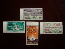 KUT 1968 OLYMPIC GAMES, MEXICO Issue 4 Values To 2/50  MNH. - Kenya, Ouganda & Tanzanie