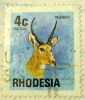 Rhodesia 1974 Reedbuck 4c - Used - Rhodesia (1964-1980)