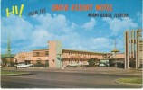 Miami Beach FL Florida, Carib Resort Motel, Lodging, Autos, C1950s Vintage Postcard - Miami Beach