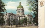 Atlanta GA Georgia, State Capitol Building Architecture, C1910s Vintage Postcard - Atlanta