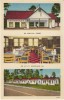 Kingsland GA Georgia, Gas Station Restaurant Motel, Georgia & Florida Court, C1930s/40s Vintage Linen Postcard - Autres & Non Classés