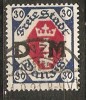 Germany (Danzig)  1921  Dienstmarken  30pf  (o) Mi.6 - Officials