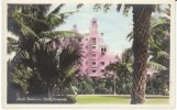 Honolulu HI Hawaii, Royal Hawaiian Hotel Waikiki Beach, C1930s/40s Vintage Colorized Real Photo Postcard - Honolulu