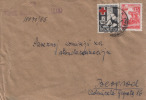 CVR WITH RED CROSS 1955 AS ADDITIONAL - Cartas & Documentos