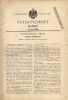 Original Patentschrift -  Leonard Winden In Berlin ,  Objekttisch Für Mikroskop , 1901 !!! - Maschinen