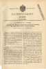 Original Patentschrift - E.Goetze & Co In Berlin , Presse , Presstempel , 1900  !!! - Máquinas