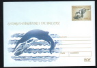 HISTORY OF WHALE HUNTING, 2003, COVER STATIONERY, ENTIER POSTALE, UNUSED, ROMANIA - Wale
