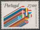 Portugal 1982 Mi 1556 YT 1533 SG 1867 ** Flags ECC Members / 25 Jahre Europäische Wirtschaftsgemeinschaft (EWG) - Neufs