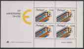 Portugal 1982 B34 (= Mi 1556) YT 1533 SG 1868 ** Flags E.E.C. Members/ 25 Jahre Europäische Wirtschaftsgemeinschaft, EWG - EU-Organe