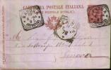 SAVONA - Anno 1894 - Entero Postal