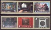 FINLAND SUOMI 2005 - MNH (**) - Série Architecture - ARCHITEKTUR -Yvert 1703/1708 - Unused Stamps