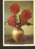 5k. Holidays - Frohe Pfingsten - Flowers In Vase - Peony - Pentecoste