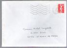 France - Lettre Obl Bordeaux CAD 25-09-1990 / Tp  Marianne Du Bicentenaire 2628 Roulette - Rollen