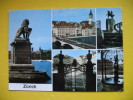 Zurich Hafen Enge,Waldmann-Denkmal,...;RED SIGN (STAMP) HOTEL STOLLER - Enge