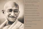 E-10zc/Md31^^  Mahatma Gandhi  , ( Postal Stationery , Articles Postaux ) - Mahatma Gandhi